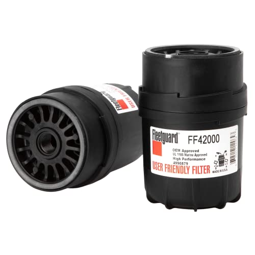 Cummins Filtration Fleetguard FF42000 Fuel Filter, User Friendly VersioN