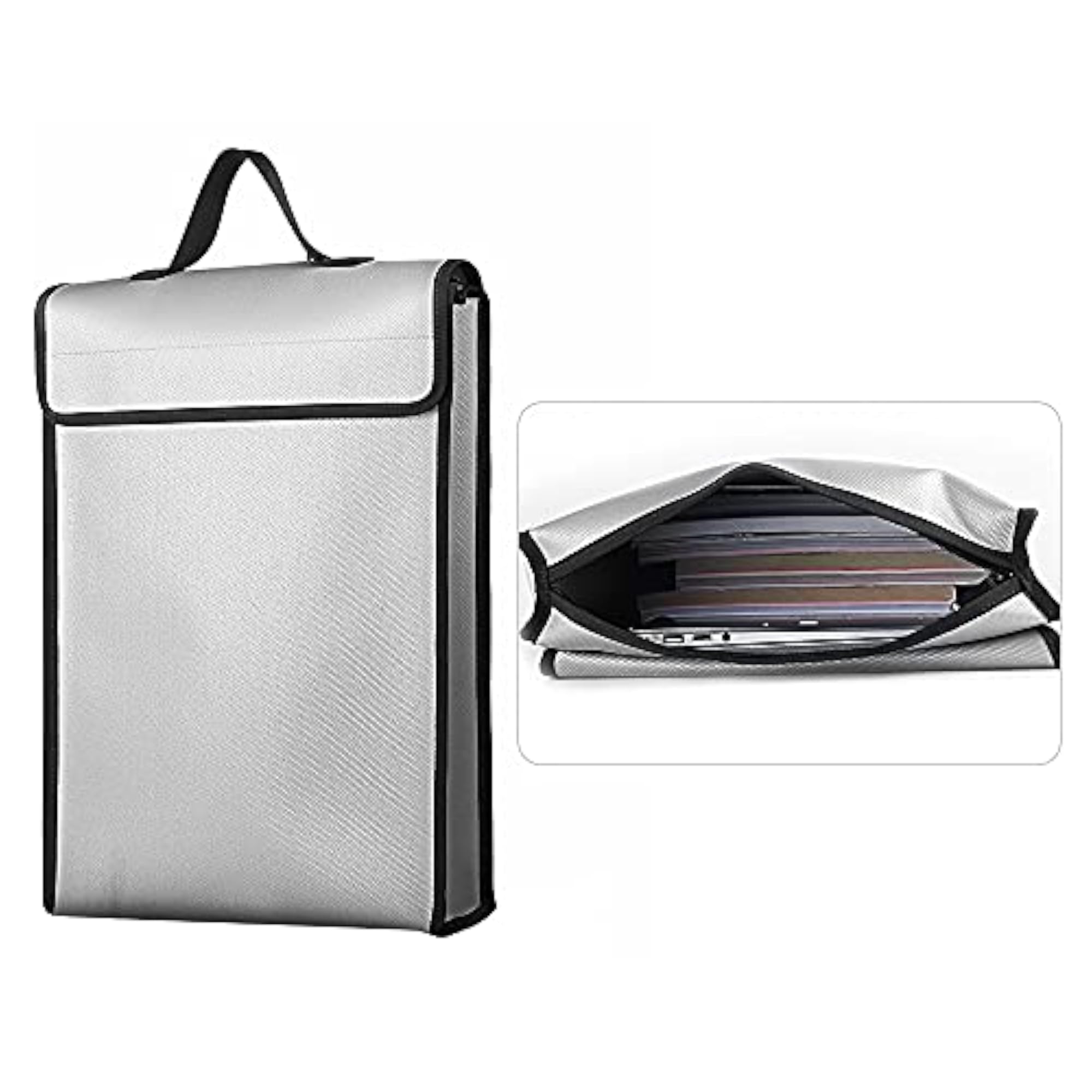 Fireproof Document Bag for Cash and Tablets