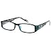 GAMMA RAY 3 Pairs Quality Readers Spring Hinge Reading Glasses - 1.25x