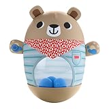 Fisher-Price Babyspielzeug, Camping-Freunde Wackelbär, Wackelspaß zur Entwicklung der Grobmotorik für Babys ab 6 Monaten, JLB83