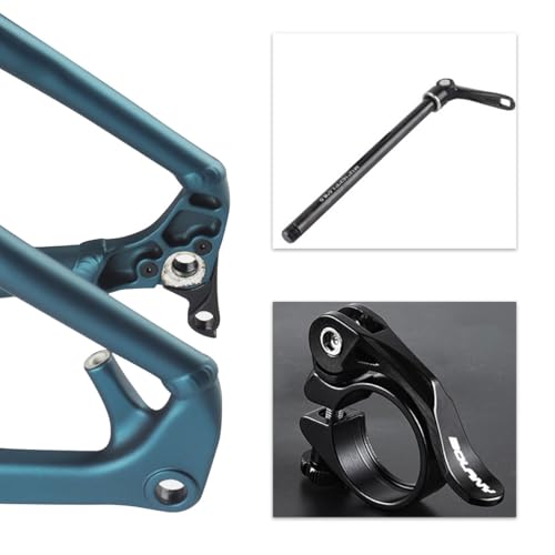 BSFHQS 29ER Aluminum Alloy Mountain Bike Frame M/L Thru Axle 12x148mm Boost Frame Disc Brake XC Hardtail Frame,Max 2.35" Tire(Black,29" L)