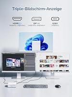 MINIS FORUM UM880 Plus Mini PC, AMD Ryzen 7 8845HS, 8C/16T bis 5,1 GHz, Radeon 780M, OCuLink, Triple Display, 8K@60Hz, WiFi 6E, 5X USB, Barebone ohne RAM/SSD – Ansicht 4