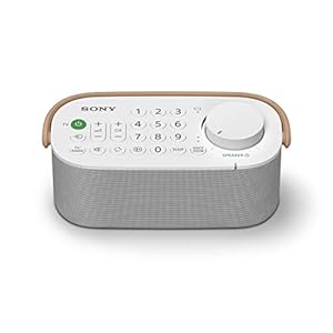 Sony SRS-LSR200 Draagbare Draadloze TV Luidspreker, Wit, 11.7 x 20.4 x 17.3 cm