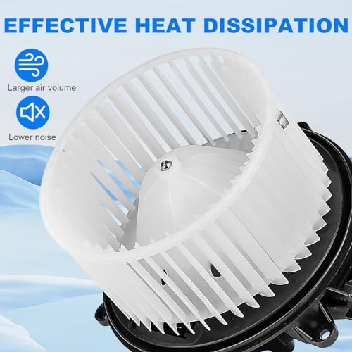 Image of HVAC Heater Blower Motor 700237 Car AC Blower Motor Compatible with Ford 2009-2017 Expedition, 2009-2014 F-150, for Lincoln 2009-2017 Navigator,AL1Z19805A 75873 Replacement Blower Motor