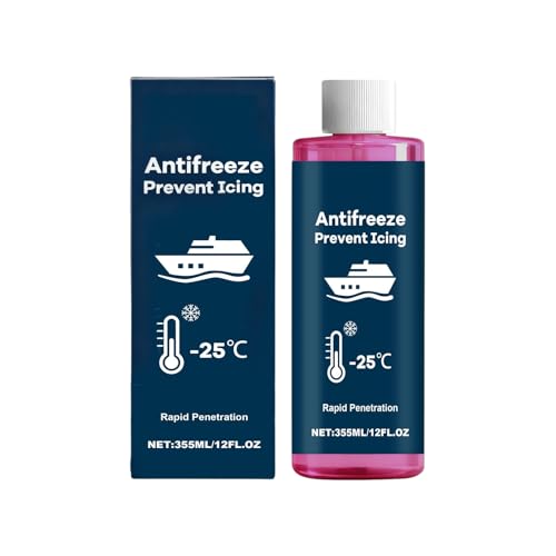 Car Coolant Fluid, Freeze Protection, 355ml, High Performance Coolant, Auto Cooling Fluid, Corrosions and Rust Prevention, for Truck Scooter Vehicle Motorcycle Sedan Pickup SUV Winter Summer