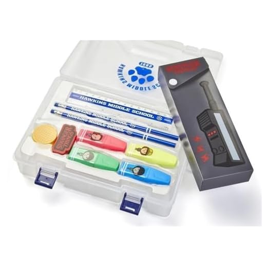 BB Designs Set papeleria Stranger Things Hawkins Middle School - Pack papeleria Stranger Things ideal para la vuelta al cole