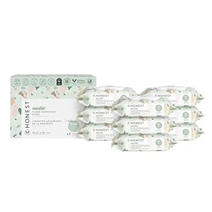 The Honest Company clean conscious wipes, 9 pack, 648 count.