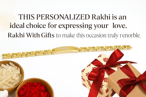 Image of PersonalisedRakhi For Brother | Best & TrendyRakhi for bhai | Customized nameRakhi for Rakshabandhan