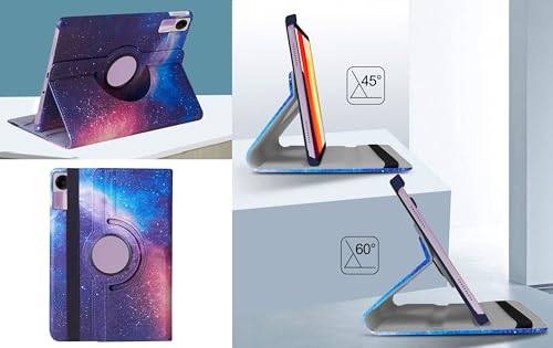 Image of TGK Rotating Flip Cover for Redmi Pad SE 11 inch Printed Case (Galaxy)