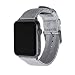 Produktbild Archer Watch Straps - Premium-Uhrenarmbänder aus Nylon-Sitzgurtmaterial für die Apple Watch (Grau/Space Grau, 42/44/45mm)