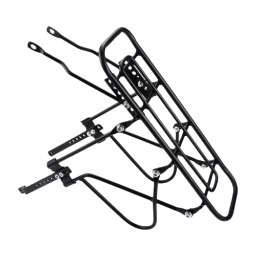 Rear Bike Rack - 200kg Heavy Duty Steel Mount, Adjustable Cargo Carrier