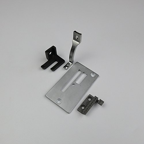 Needle Plate+Feeder+Feet for Singer 132K-A 132K-B 132K-C 132B6 Seiko Sk-2B Sk-6F