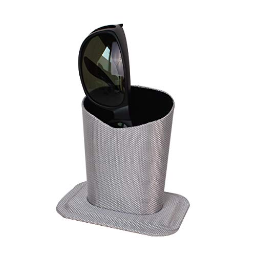 Baitaihem Pack of 2 Eyeglasses Holder Stand Protective Glasses Holder For Desks Or Nightstands, Silver - Thumbnail 2