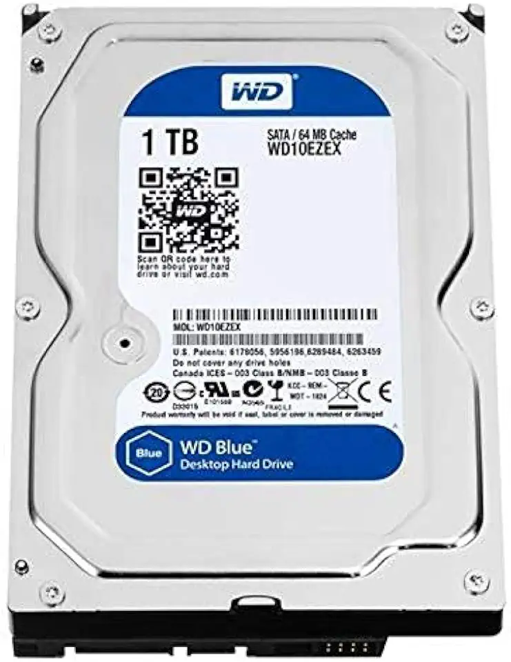HD Interno 1TB 3.5" Sata III 6Gb/s - Western Digital