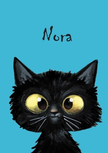 Nora: Nora - Katzen - Malbuch / Notizbuch / Tagebuch: A5 - blanko (German Edition)