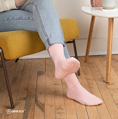Gripjoy Grip Socks Non Slip Socks For Women Men - Non Skid Hospital Socks – 3 Pk #TOP2