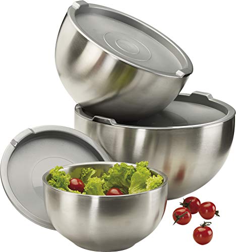 WESTFALIA Automotive Thermoschüssel Set, 6-teilig, je 1 Schüssel + Deckel 1,25, 2,5 + 4,2 l