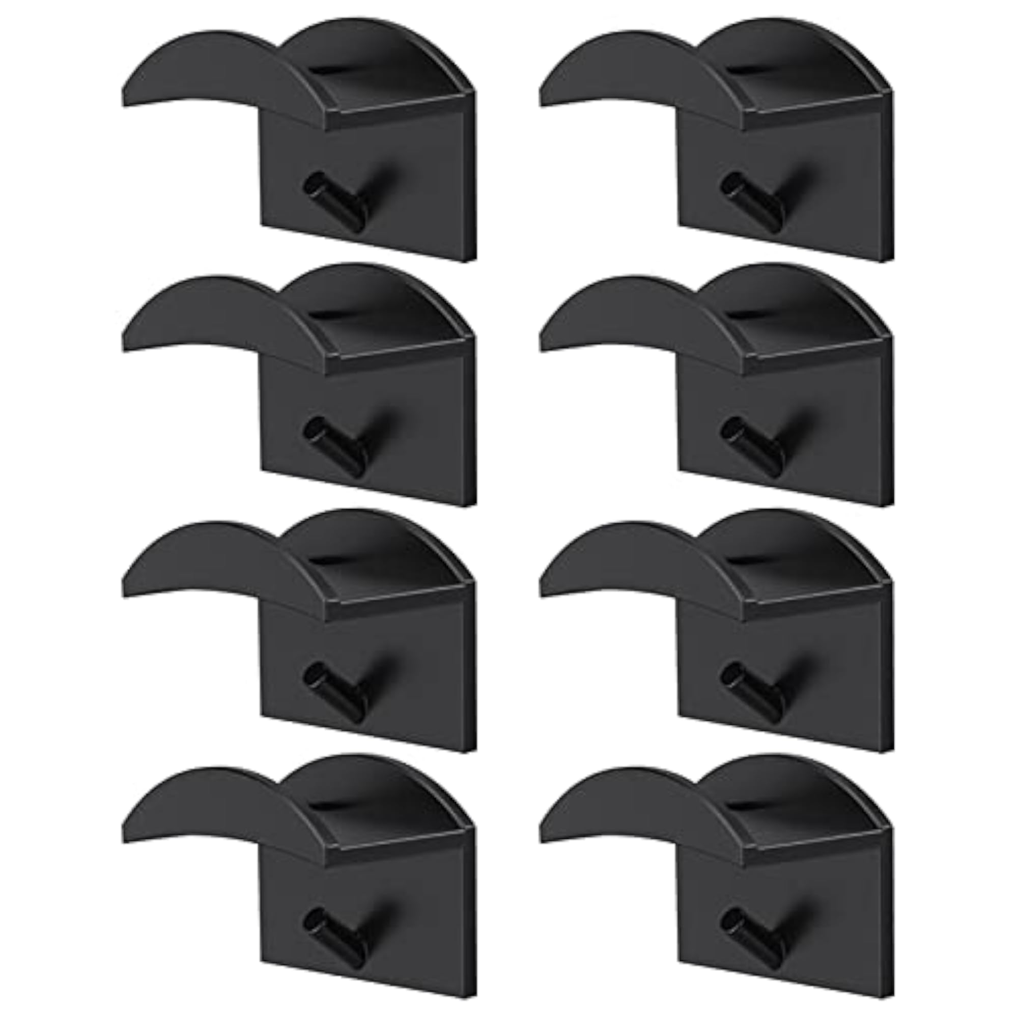 Wall Mount Hat Hooks Coat Racks, Stick On Storage