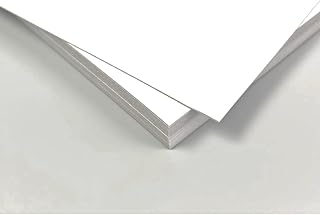 工作用 ボール紙 A4 10枚入 217×306㎜ 厚さ0.7mm 厚紙 工作用紙 台紙 表紙 表面白 裏面グレー (10枚)