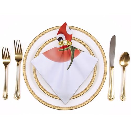 Servilletas de Tela Decorativas 18x18 Pulgadas Pack 2 miniatura 3