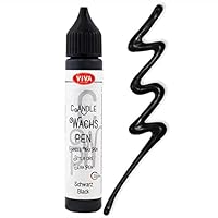 Algopix Similar Product 2 - Viva Decor Candle Wax Pen Black 095