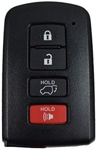 Transmisor de control remoto Toyota 89904-42070 para entrada sin llave y sistema de alarma