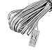 Speaker Wire Cable 5.1 Sound for Samsung HT-H5500K HT-H5530K HT-D6730W Speaker Bass Line Home Theater System Rear Speaker Wire Cable Cord Adapte(13Ft)