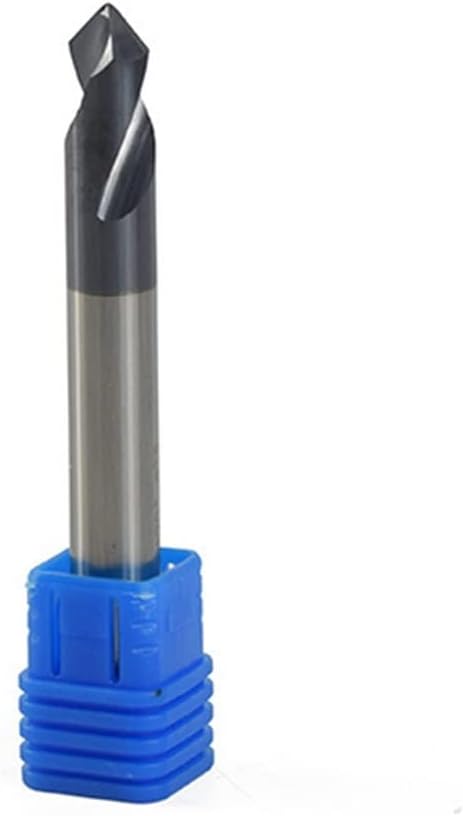 Surface Milling Cutter 1 Piece End Mill Spot Drill Chamfer Mill 90 Degree Black Mill Drill Tungsten Steel Mill (Cutting Edge Length : 5x5x50L)