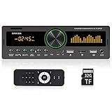 autoradio mit mp3 player verbinden Radiofunktion: Unterstützt die AM / FM-Radiofunktion mit hochwertigem digitalem Stereo und kann automatisch nach Kanälen, halbautomatischen und Feinabstimmungsmethoden suchen