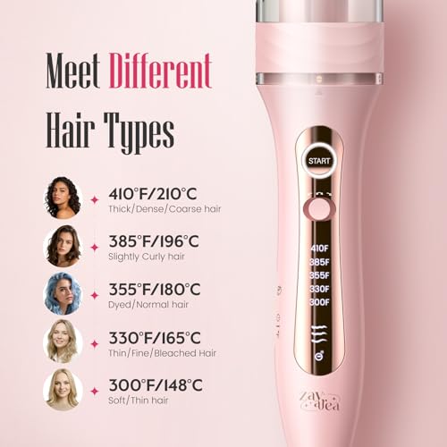 ZAVAREA Automatic Rotating Curling Iron for Long Hair — view 5