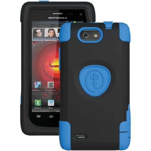 TRIDENT AG-DR4-BL Droid 4 By Motorola Aegis Case - 1 Pack - Retail Packaging - Blue