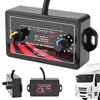 KUWUNG Wasserdichte Autohupe Hupensteuerung fürs Auto - 25 Töne hupen-Steuerbox,Auto Air Horn Control Box, Horn Lautsprecher Musik Controller 12-24V, wasserdicht für Motorrad Boot LKW