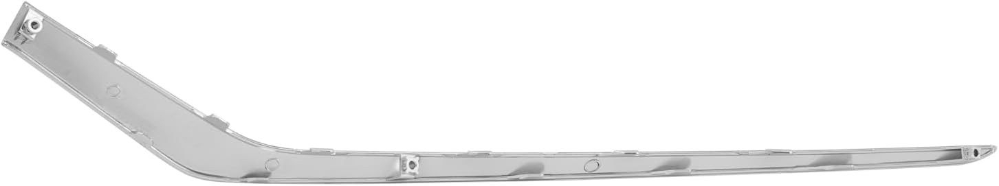 Factory Style Front Right Passenger Side Lower Bumper Cover Molding Compatible with 18-19 Sonata,Polished Chrome