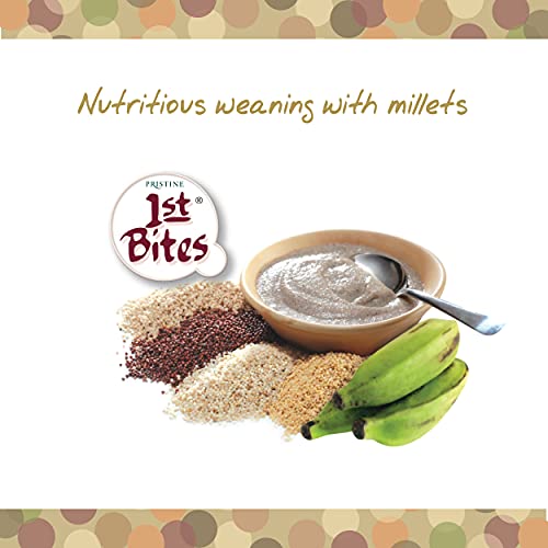 Image of Pristine 1st BITES Baby Cereal 300g | Baby Food (10-24 Months) Stage-3, Organic Millets | Infant Food