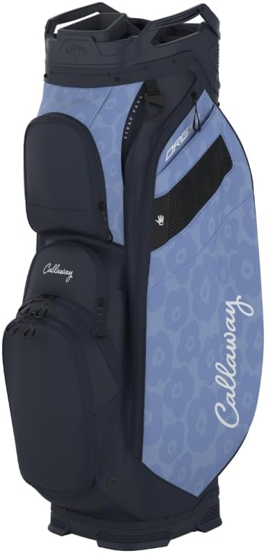 Callaway Golf ORG 14 Cart Bag (Navy/Flow Yellow)