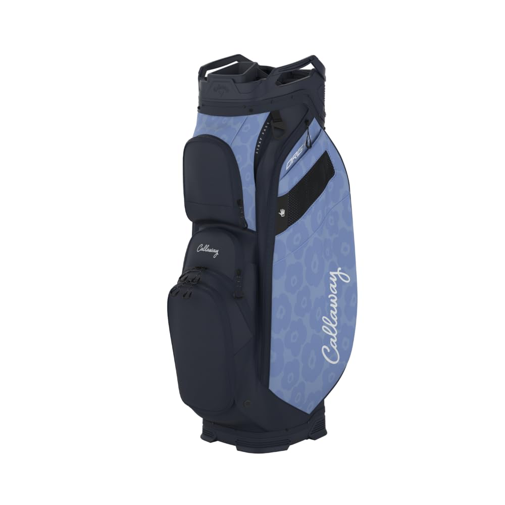 Callaway Golf ORG 14 Cart Bag (Navy/Flow Yellow)