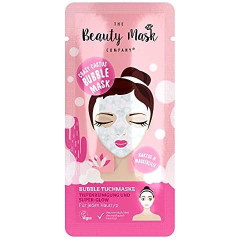 The Beauty Mask Company Crazy Cactus Bubble Mask Cover