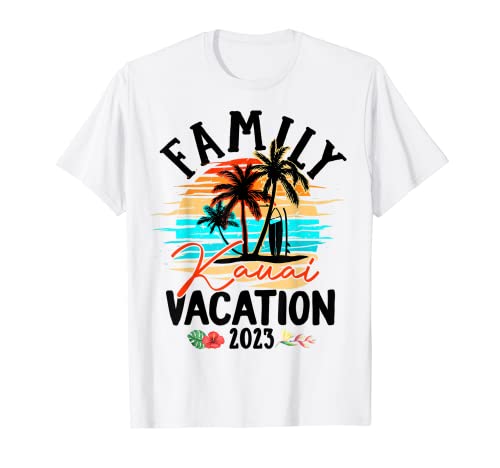 Kauai Hawaii Vacation 2023 - Grupo familiar a juego Camiseta