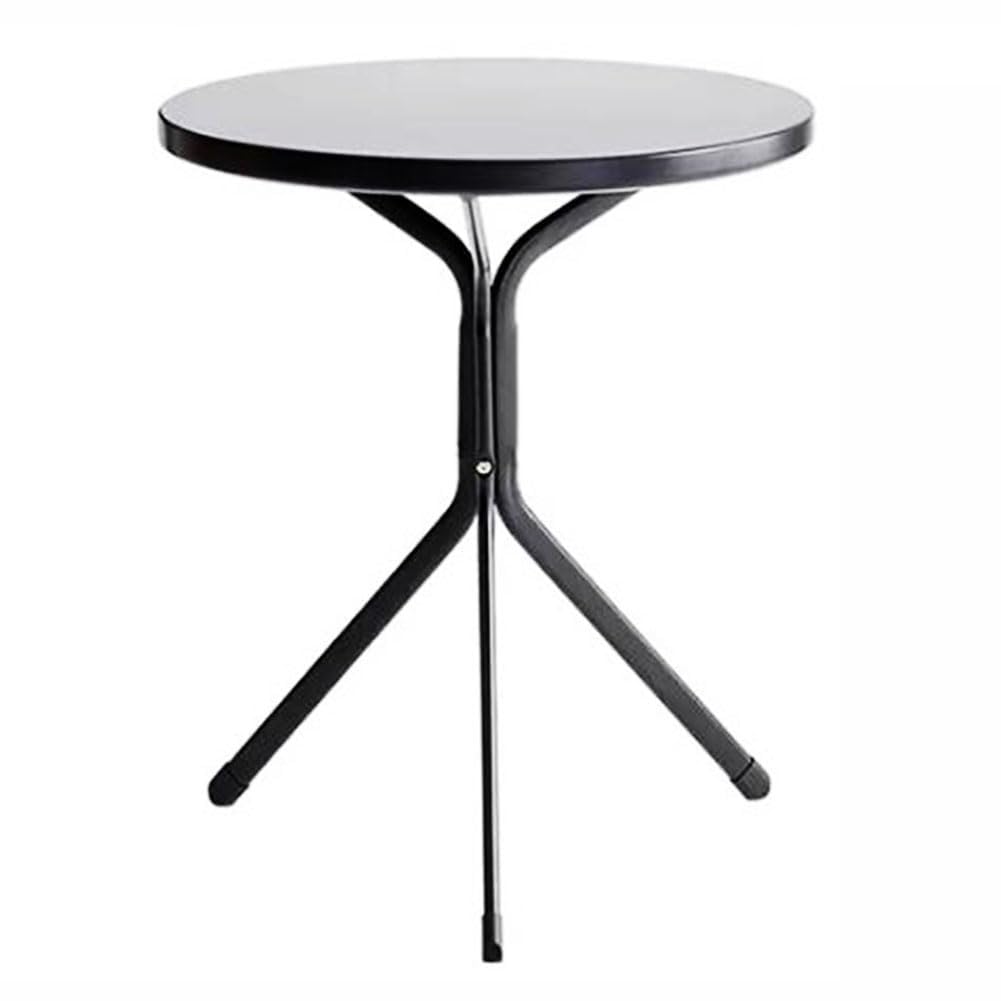 Table de loisirs de jardin résistante aux intempéries table basse noire - 8