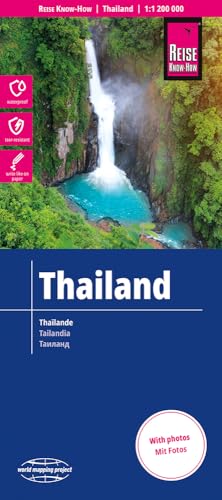 Thailand Gps: (World Mapping Project) (Thailand (1:1.200.000)): Reiß- Und Wasserfest (World Mapping Project)
