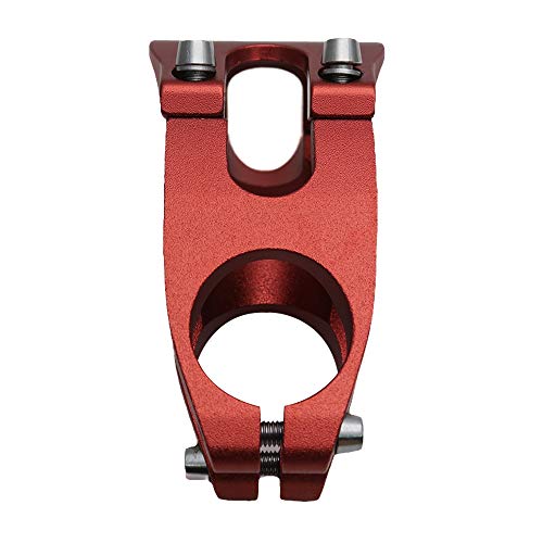 UPANBIKE 31.8mm Bike Stem Aluminum Alloy 50mm Length Bicycle Handlebar stem for Mountain Bike Road Bike Fixed Gear Bike(Red) - Image 4