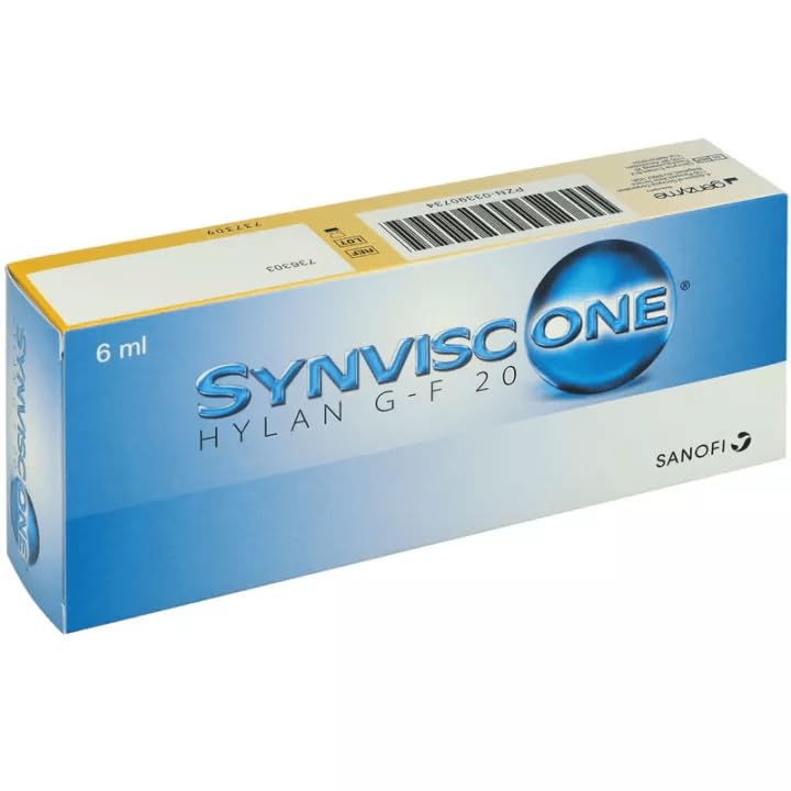 SYNVISC ONE 6 ml | Hylan G-F 20 | Soluzione Viscoelastica | Formato Monodose | Marcatura CE | Solo per Uso Professionale