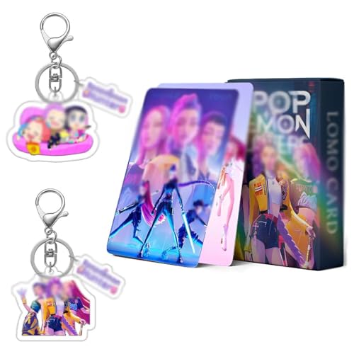 AYVRUOP 55 Piezas de Tarjetas Fotográficas de Personajes KP,