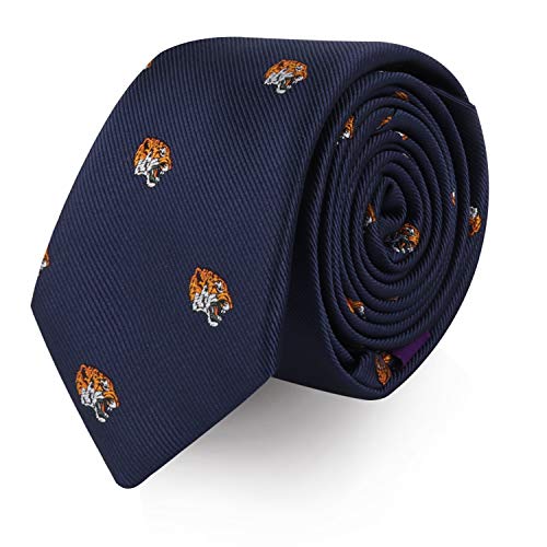 Corbata de Animales Delgada Tejida | Regalo Para Hombres y Chicos | Corbata de Trabajo Para Él | Regalo de Cumpleaños, Tiger Corbata de Animales Delgada Tejida | Regalo Para Hombres y Chicos | Corbata de Trabajo Para Él | Regalo de Cumpleaños, Tiger