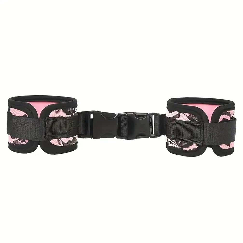 HAZURE Rêštráints Accesorio de juguete ajustable de cuero de Boňdàgé, juego de cosplay con los ojos vendados