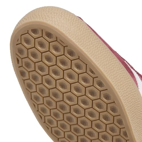 Image of adidas Mens Gazelle Adv Skate Skate Sneakers Shoes - Red