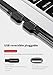 USB Type C 90 Degree Right Angle Elbow Design Game LED Nylon Braided Sync Charge USB Data 6FT/1.8M Cable Compatible Samsung Galaxy S20 S10 S9 S8 Plus Note 10 LG Google Pixel OnePlus and More