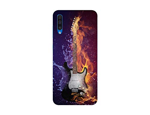 TRUEMAGNET Premium ''Fire Guitar'' Printed Hard Mobile Back Cover for Samsung Galaxy A50/ Samsung Galaxy A50s/ Samsung Galaxy A30s, Designer & Attractive Case for Your Smartphone