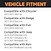 4Pcs Ignition Coil Pack Compatible with Jeep, Chrysler, Dodge, Ram & Fiat Vehicles L4 2.4L - Cherokee 2014-2020, Renegade/ProMaster City 2015-2021, Compass 2018-2021, 200 2015-2017 Replace OE# UF751