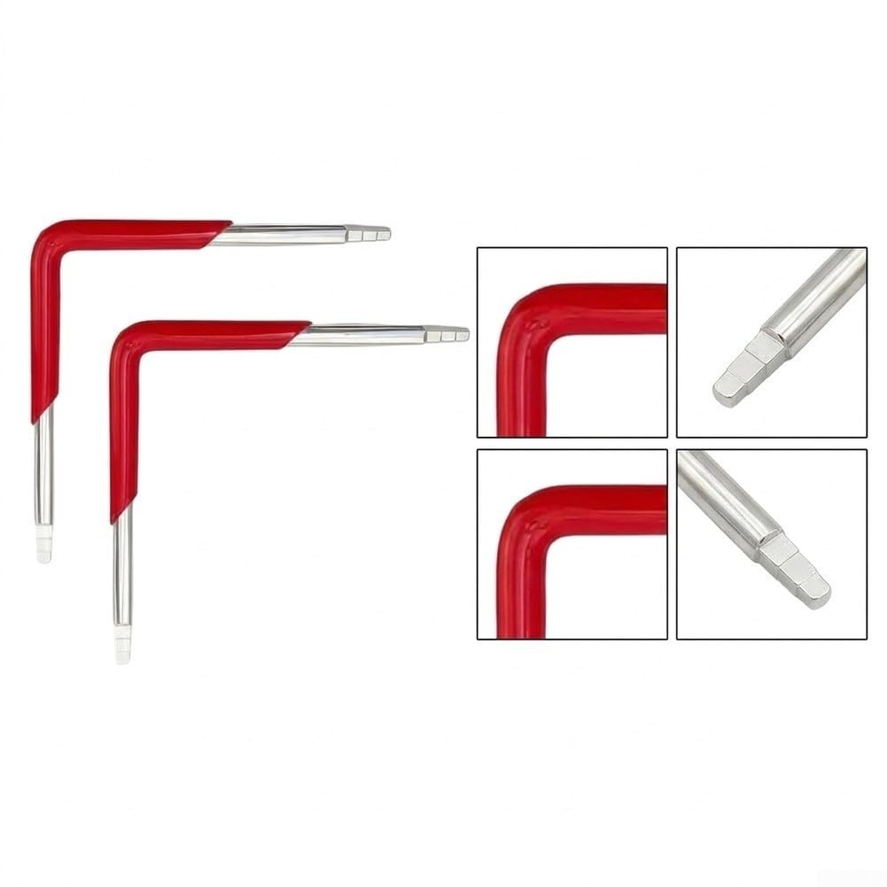 Llave Asiento para grifo Doble Extremo Hex y Cuadrado 2 Piezas